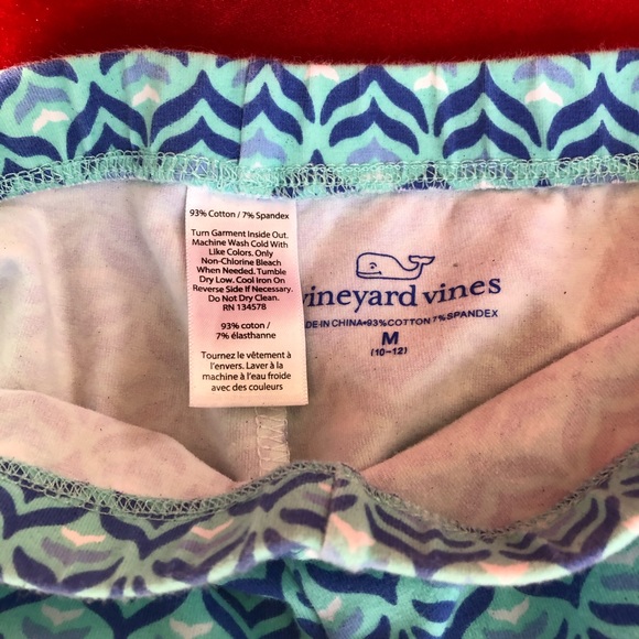 Youth medium vineyard vines leggings - Picture 2 of 3